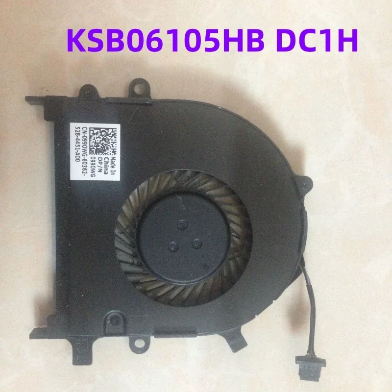 KSB06105HB DC1H For E3340 3340 990WG EF50050S1-C320-S9A Laptop Computer fan 0990WG