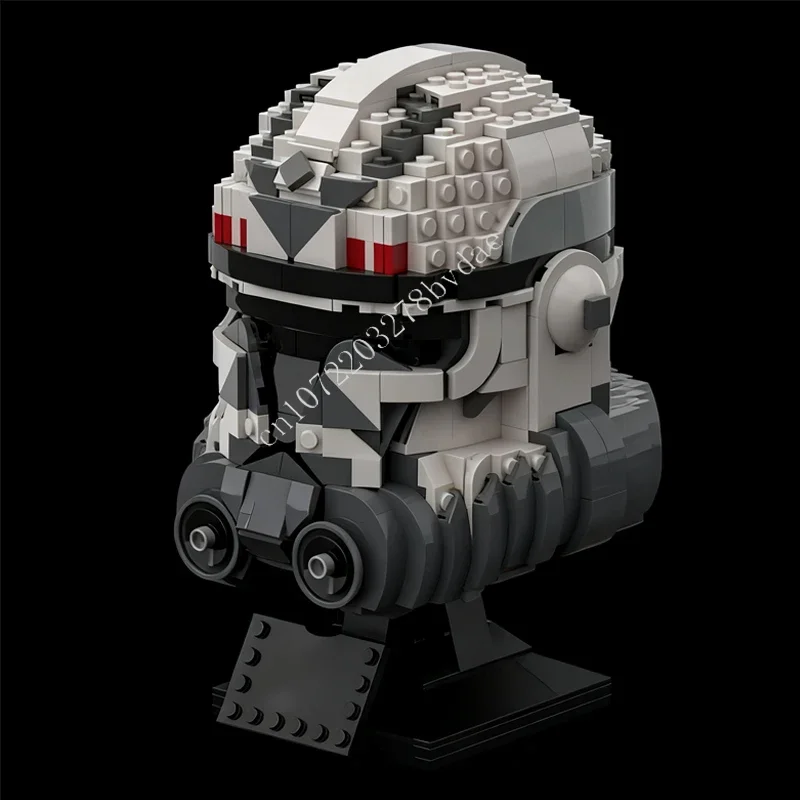 

Конструктор MOC «Звездный план»: Шлем солдата-клона Кометы, 945 деталей. Игрушка для сборки, развивающая, для детей, на праздники, Рождество, День рождения.