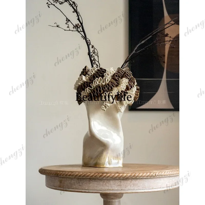 CCC South French style pearl color handmade art flower device model room hotel clubhouse ornament