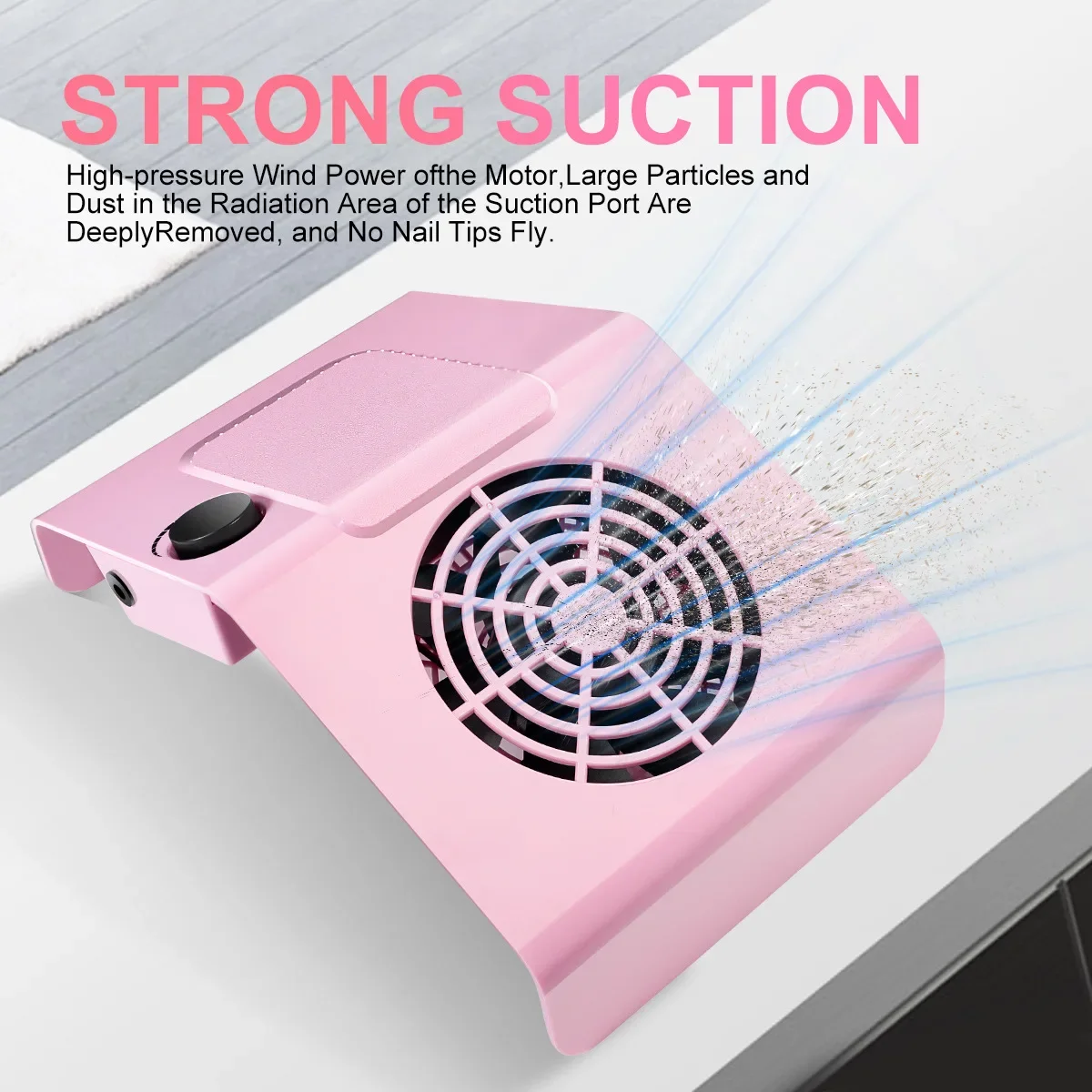 

Nail Dust Collector Vacuum Cleaner Manicure Machine Tools Strong Power Low Noise Nail Art Tool Nail Vacuum Cleaner