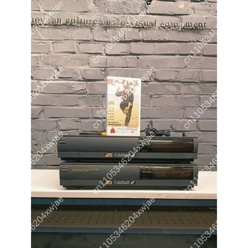 J25 J27 Vintage VHS Player Retro Cassette VCR Analog Tape Playback & Conversion Home Video Equipment