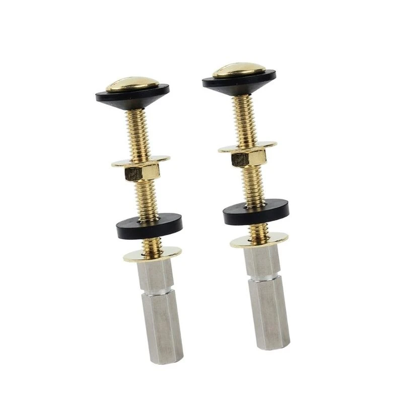 2025 New 2Pcs Toilet Bolts Replacement Set for Multipurpose Model Compatibility