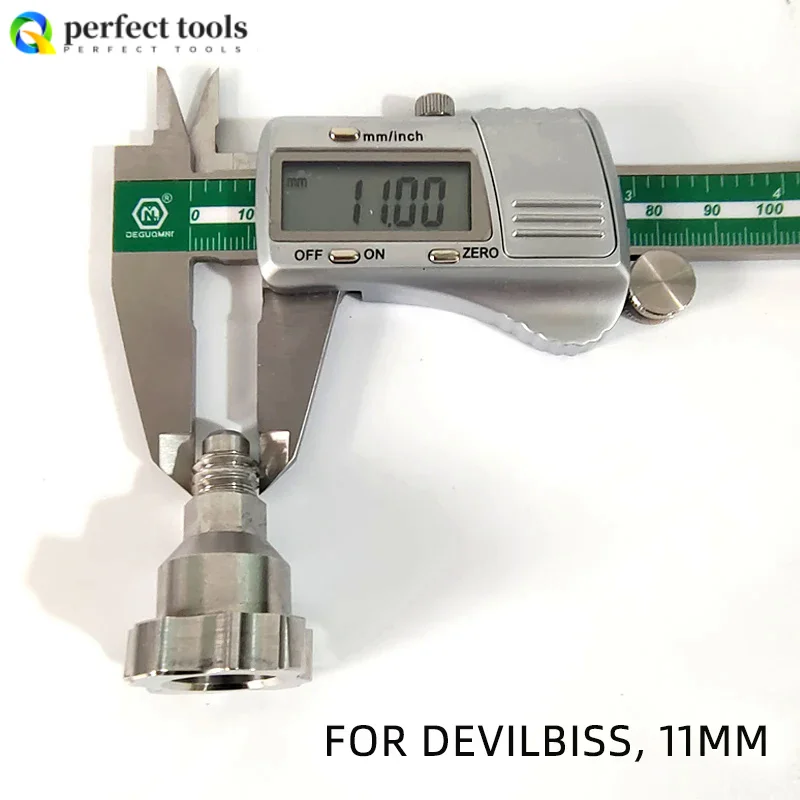 Geschikt Voor Sata Debilibiss Spuitpistool Adapter Snelkoppeling M11 X 1.5/ M 10X1Mm Connector Is Geschikt Voor Niet-Schone Cup