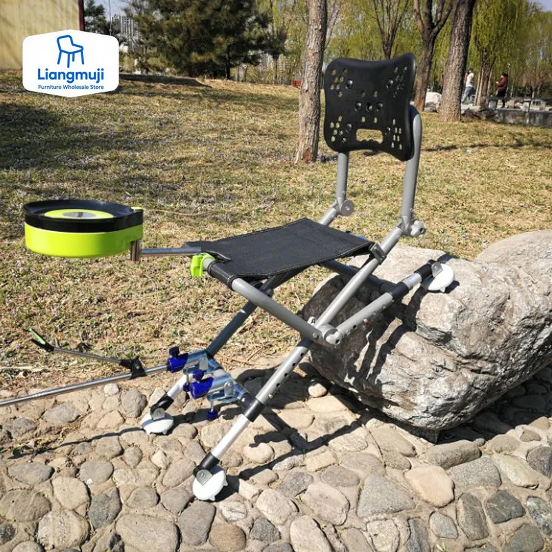 

Lounger Fishing Chair Folding Multifunction Feeder Hunting Fishing Chair Set Camping Outdoor Furniture Cadeiras De Praia FYFC