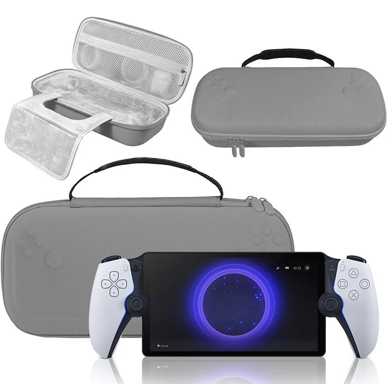 For PlayStation Portal Organizer Bag PU Carrying Case Fine Workmanship And Good Quality Bright And Hard Appearance Practical