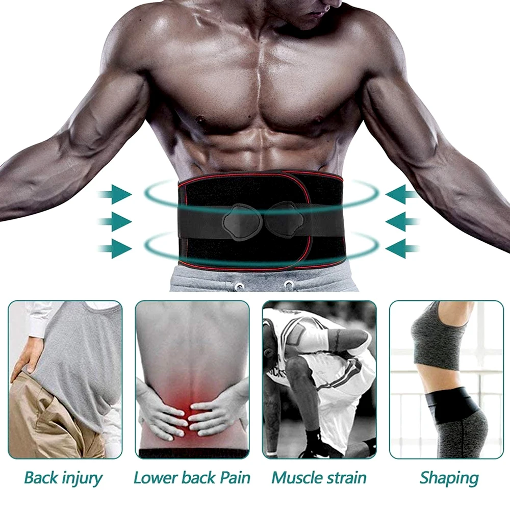 JIANKYD Lumbar Support Belt for Women Men, Adjustable Waist Straps for Sciatica, Spinal Stenosis, Scoliosis or Herniated Disc