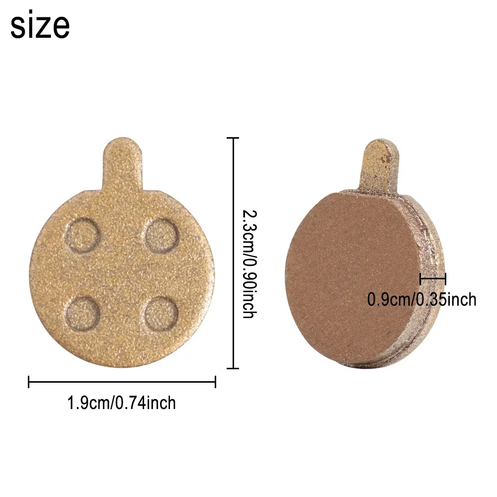 For Xiaomi M365 1S Pro 2 Electric Scooter Disc Brake Pads for Ninebot F20E/F20D/F30E/F30D/F40E/F40D Brake Disc Friction Plates