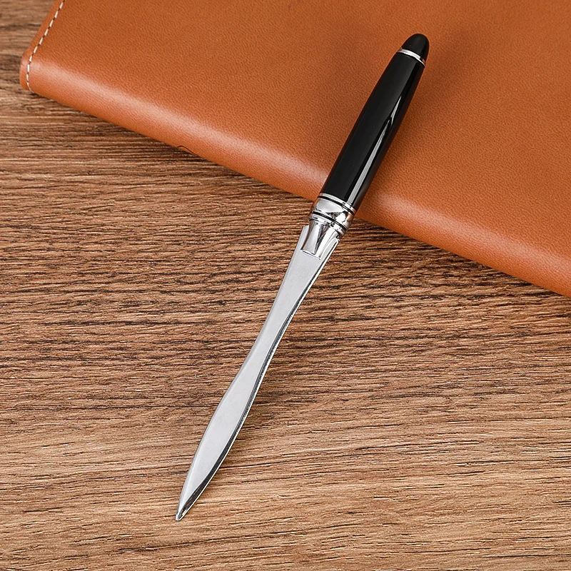 Vintage Art Knife Letter Opening Knife Pen Portable Knife Pen Metal Ballpoint Pen Knife Signature Pen Knife