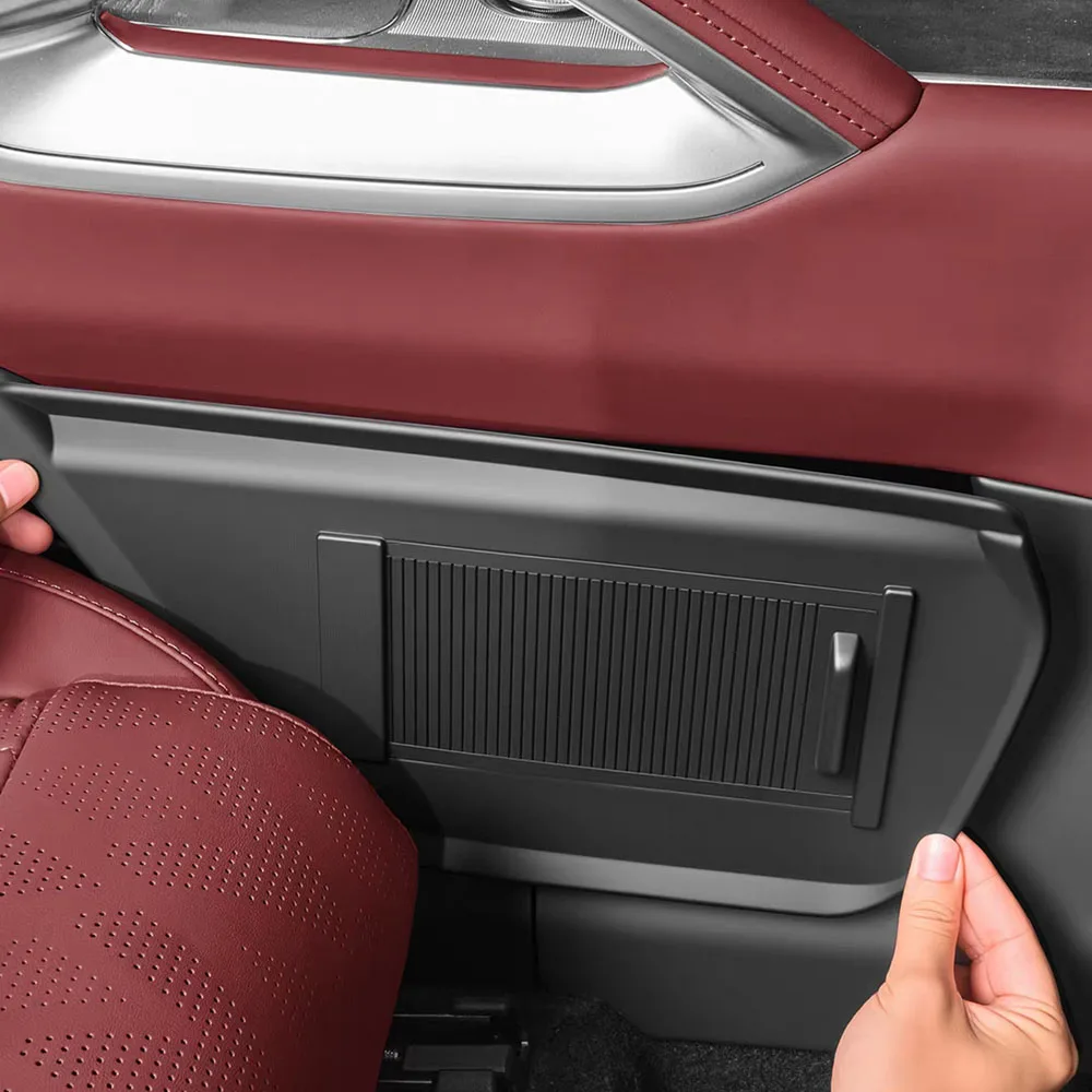 Center Console Privacy Partition For Zeekr 8X 2026-2027 Clip On Installation No Glue Car Interior Storage Cover Modification