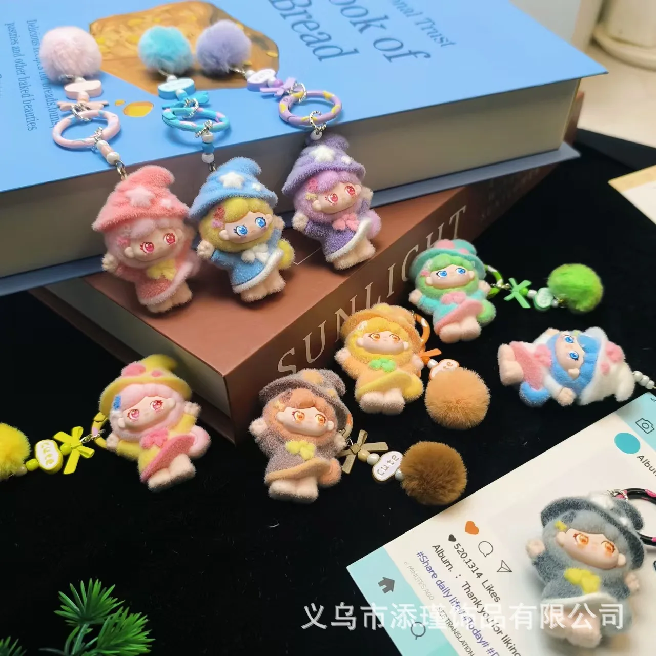 

for Cute Dance Girl Figure Keychain Toy Mini Ornaments Toys Boys Girls Christmas Gifts