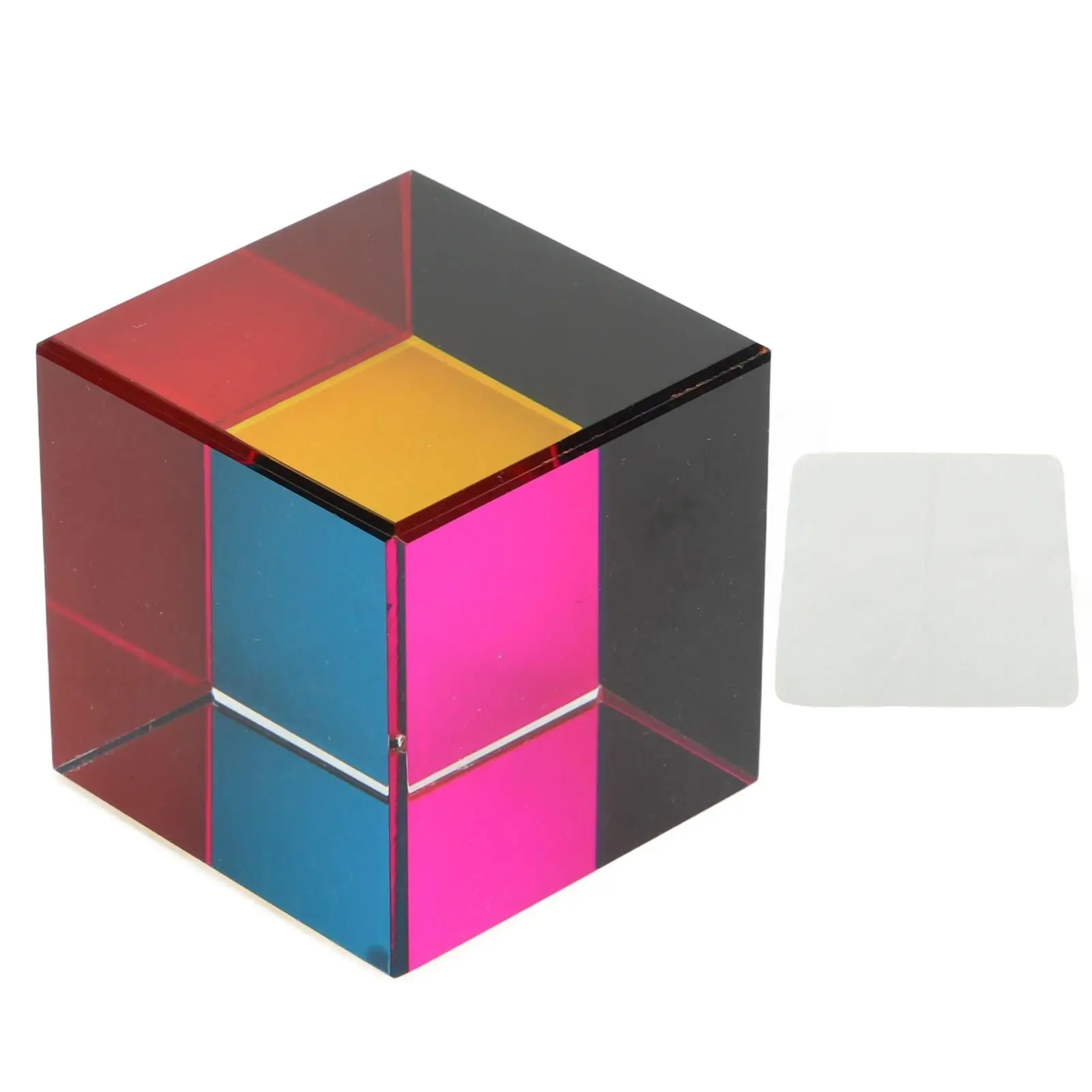

Lightweight Color Mixing Cube for desktop - Vibrant Color Cube for Creative Displays