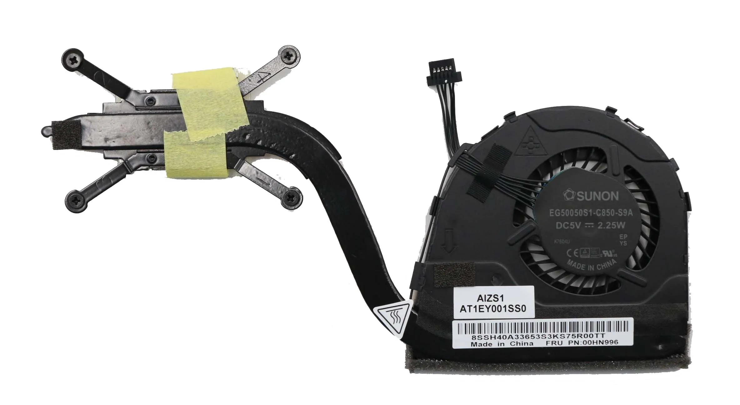 Ventilador para Laptop Thinkpad Ioga 260 Dissipador Novo 00hn996