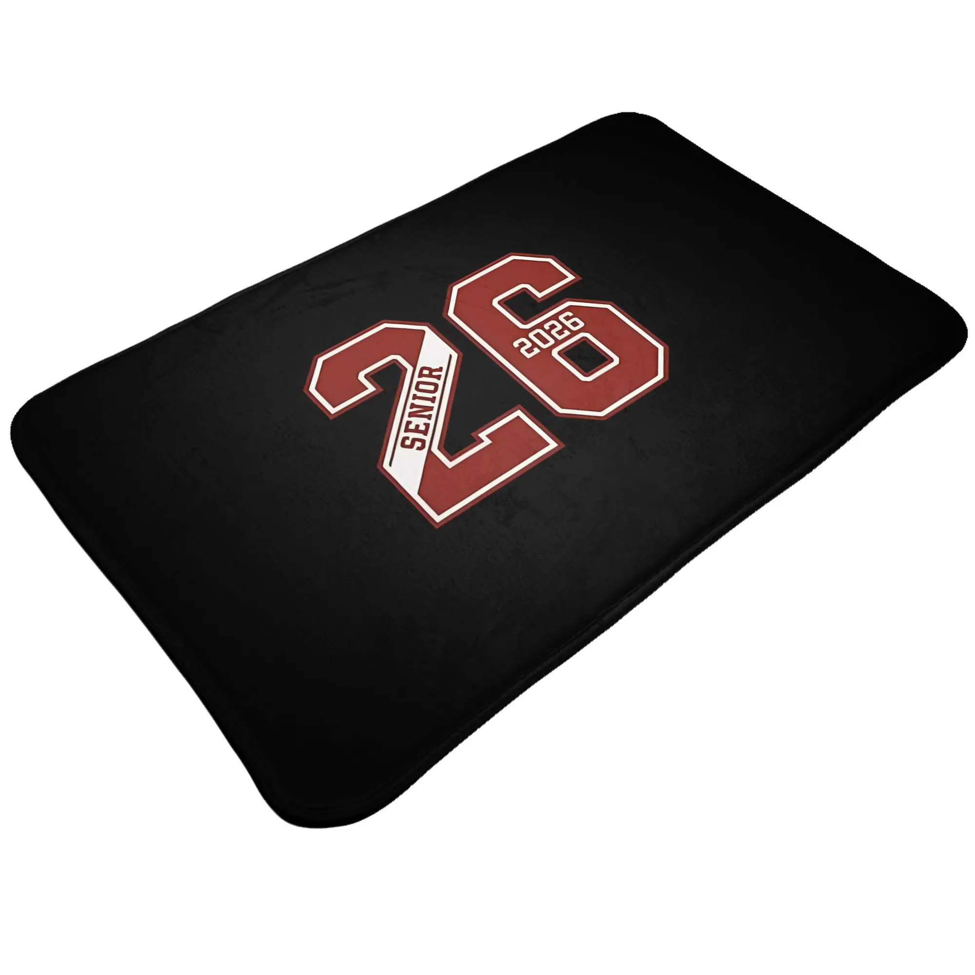 MAROON LETTERMAN STYLE SENIOR Decorations Bedroom Mat class of 2026 Doormat Living Room Carpet Entrance Door Rug Home Decoration