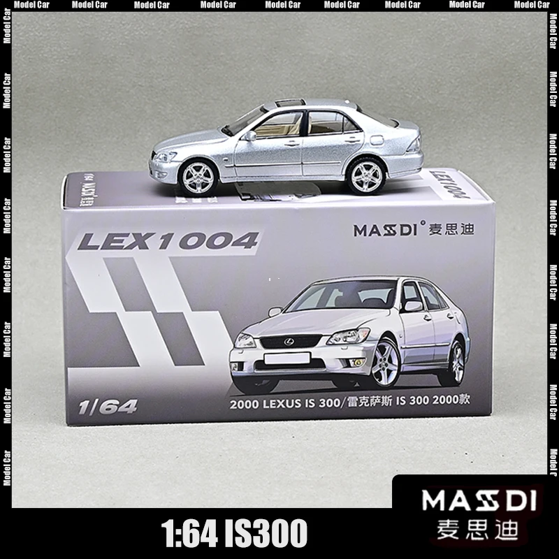 

Оригинальный Masdi 1:64 Is300 гальваническая белая модель автомобиля из сплава, коллекция моделей автомобилей, индивидуальная игрушка, подарок на день рождения