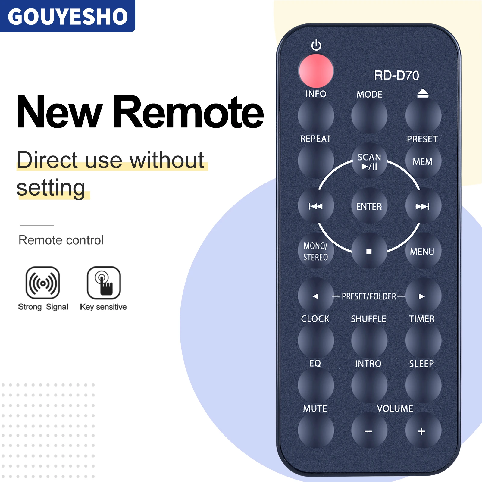 New RD-D70 Remote C… - image