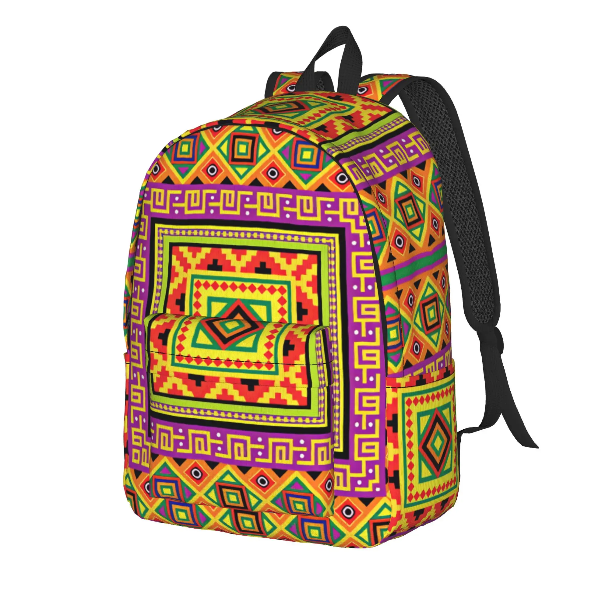 Mexican Square Backpack  Kawaii Backpacks Women Travel Pattern School Bags High Quality Rucksack