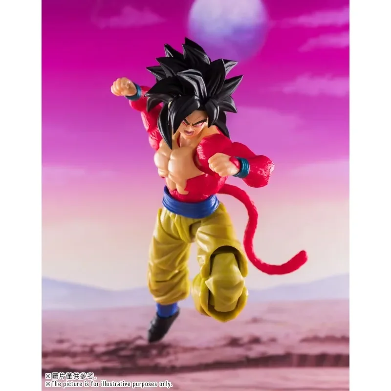 ในสต็อก Dragon Ball Demoniac Fit SSJ4 SSJ Son Goku Wild Power GT หัวอะนิเมะ Action Figure ของขวัญของเล่นคอลเลกชัน