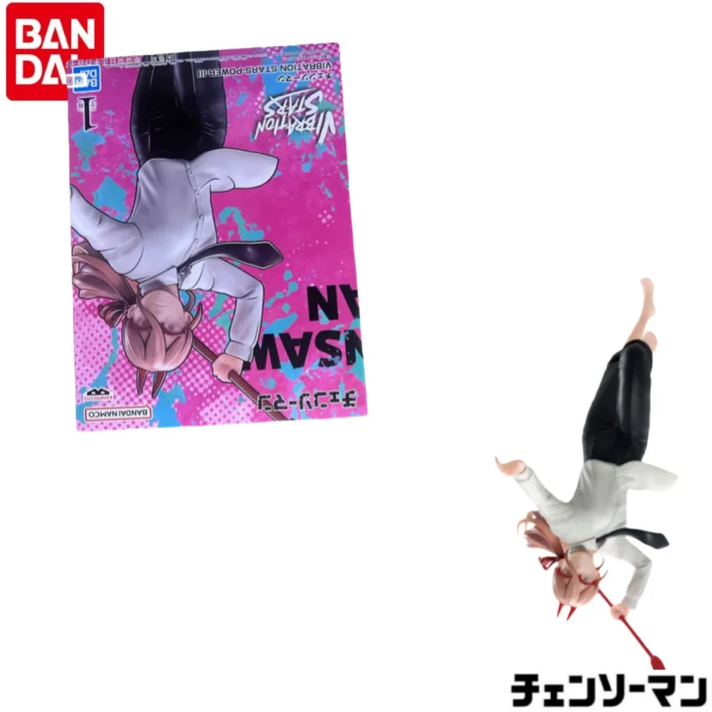 

In Stock Original Bandai Power Holiday Gifts 100% Genuine Figurine Model Statue Ornaments Chainsaw Man Banpresto