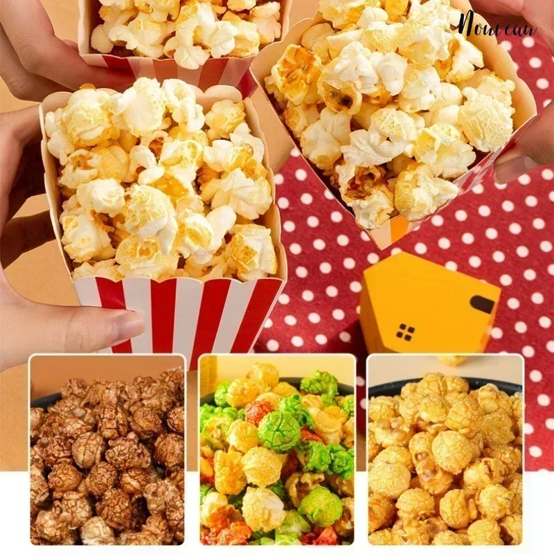 Commercial popcorn machine stall fully automatic electric heating ball popcorn machine household small popcorn machine