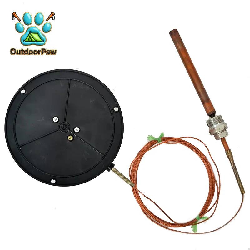 Pressure Type WTZ-280 Thermometer Mechanical For Industrial Boilers To Measure Water Temperature And  Temperature