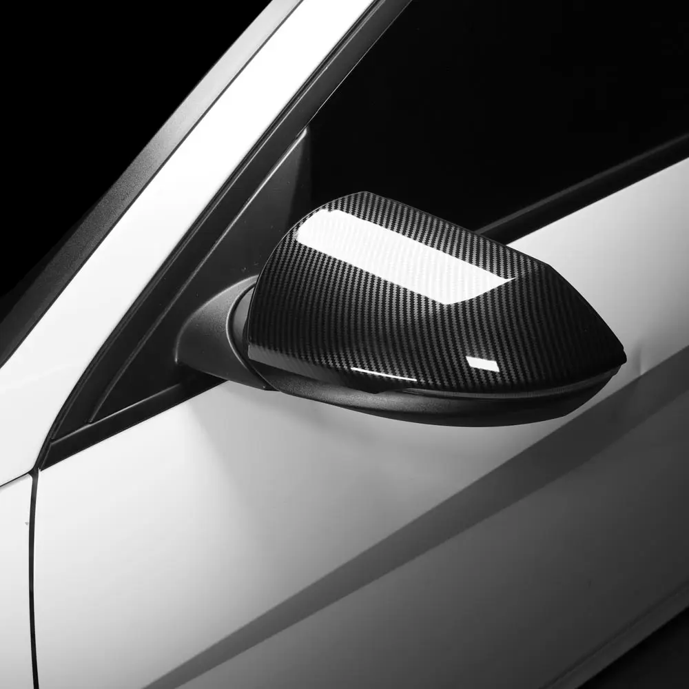 For Hyundai Elantra CN7 N Line 2020-2023 Carbon Fiber Rearview Mirror Cover Reverse Mirror Shell Cap Housing Trim
