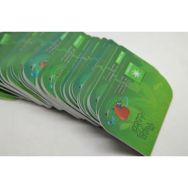 

custom.10pcs/lot 1mm thickness leaf design scalar energy card Negative ions ion card bio card