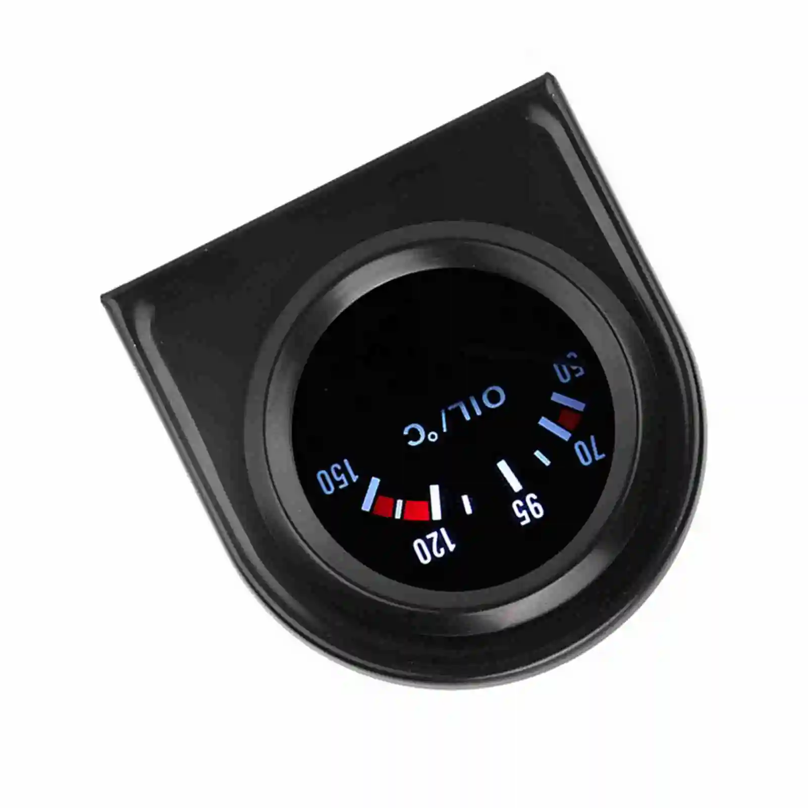 

2 inch 52mm LED Light Car Pointer Oil Temperature Temp Gauge 50-150℃ 12V DC 0.3A ABS Material 1 Gauge 1 Bracket 1 Sensor 8 Nuts