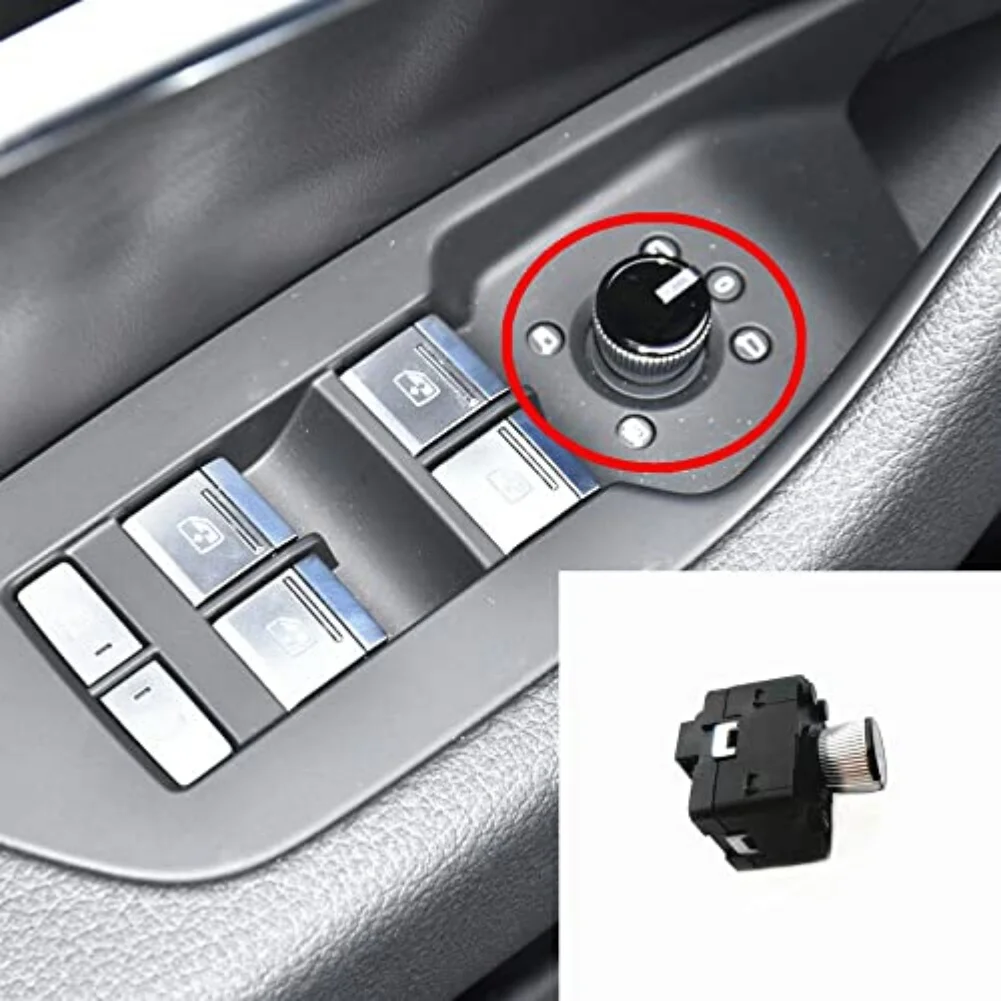 4KD959565 Reverse Rearview Mirror Reflector Adjustment Knob Switch For A6L RS6 7 2019-26 Car Interior Control Button