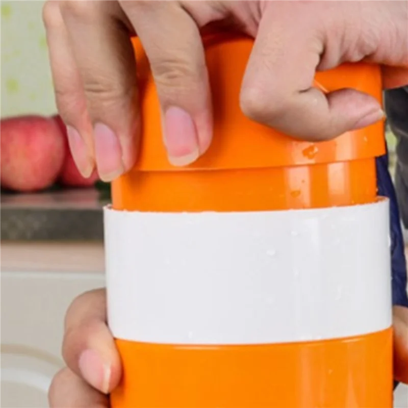 AT21-2X Tragbare Entsafter Orange Zitrone Mini Squeezer Fruchtsaft Maker Für Haushalt