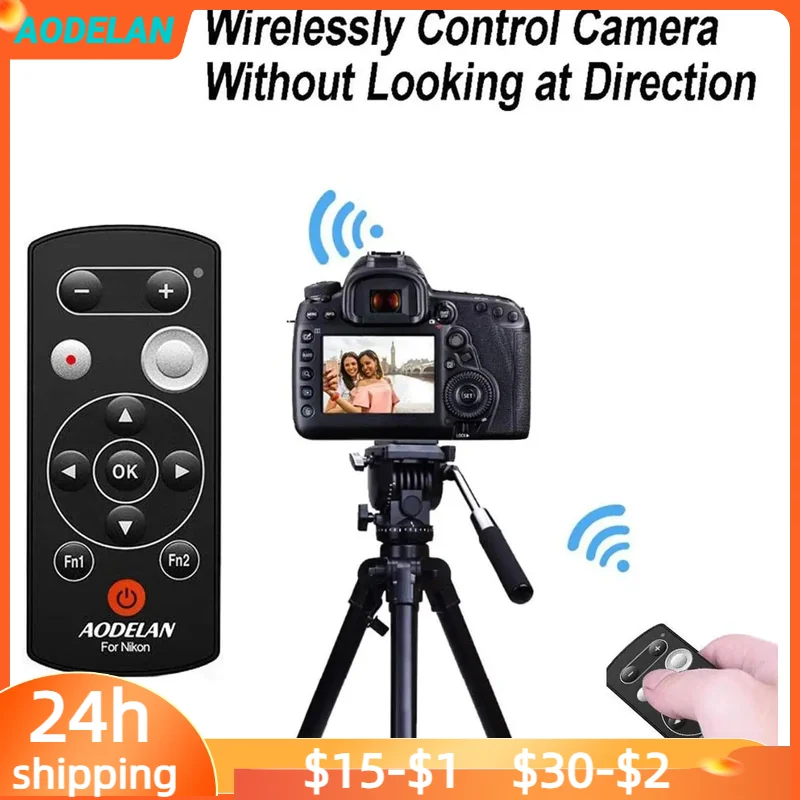 

Replace Nikon ML-L7 Wireless Bluetooth Camera Remote Control Shutter Release for Nikon Z30 Z6II Z7II A1000 B600 P1000 P950 Z50