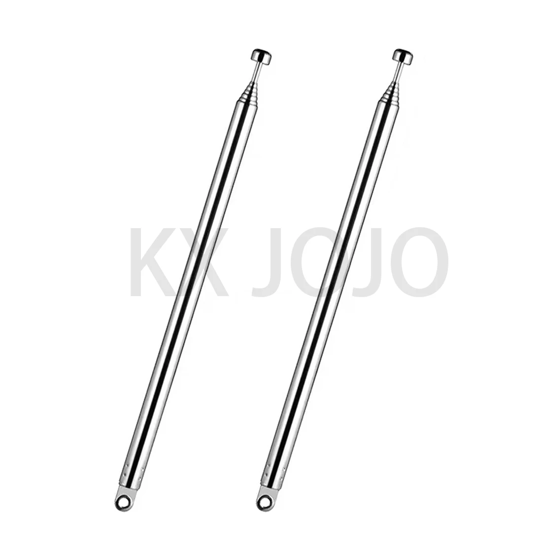 Telescopic Antenna 4-piece Set of 7-section F Head Turn 3.5mm F Head Turn TV Radio Wireless Extension 76cm Adaptor