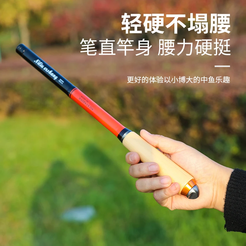 

Portable Telescopic Fishing Rod Ultralight For Small Fish Species Compact Foldable Design Easy Storage Backpack Rod