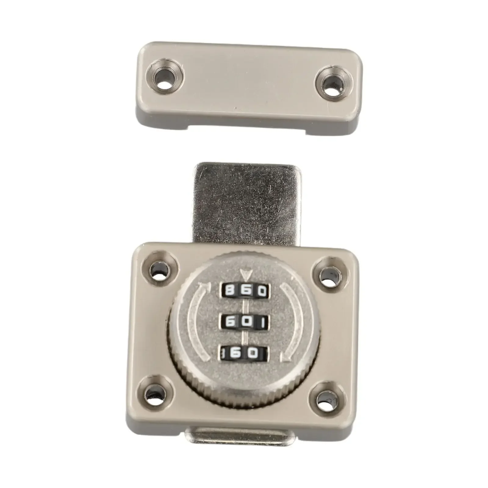 3 Digit Combination Password Door Lock Cam Code Lock Zinc Alloy For Home Mailbox Cabinet Door Hardware Sliding Bolt Lock