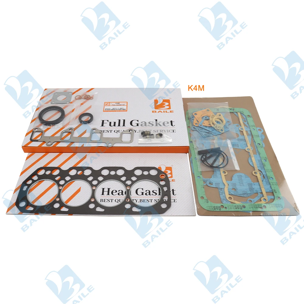 

For Mitsubishi K4M Full Gasket Set Kit Engine