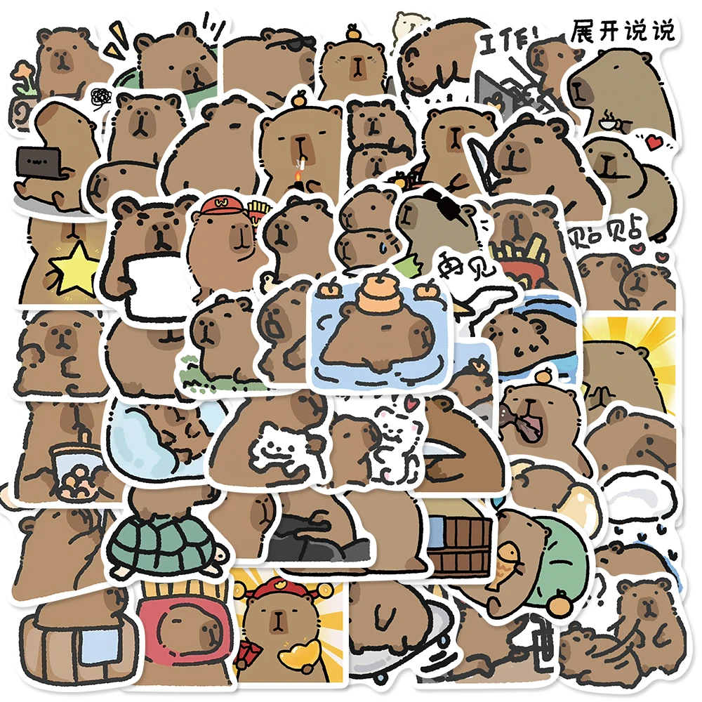 

62 шт. Kawaii чай с молоком, наклейки для коллажа, креативный блокнот, домашний ноутбук, граффити, ремесленные изделия, креативные наклейки для спальни, чемодана