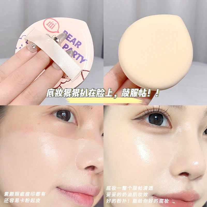 Cute Cartoons Powder Puff Air Cushion BB Cream Foundation Concealer Makeup Sponges Soft Cotton Face MakeUp for Women Beauty Tool