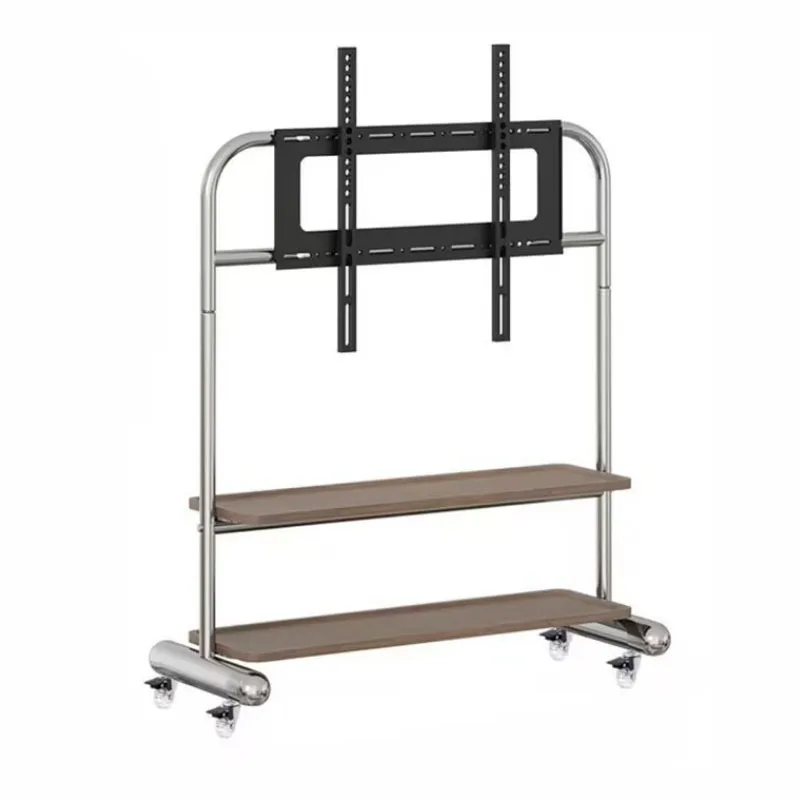 

Напольный кронштейн для телевизора, съемная вертикальная тачка из нержавеющей стали для гостиной, спальни, 40-75 дюймов, бытовая вешалка