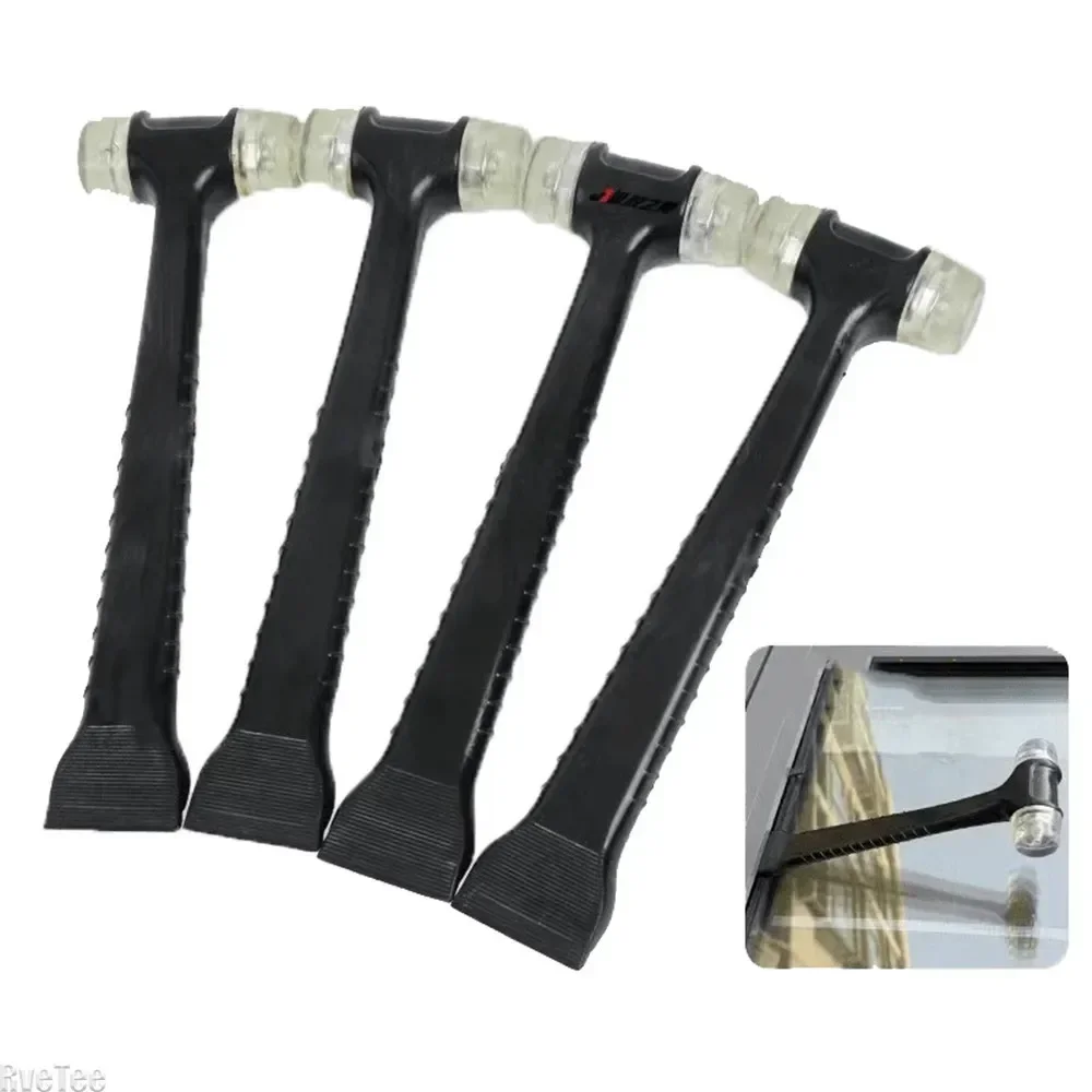 مطرقة مطاطية 2 في 1 مع مخل لأدوات تركيب نوافذ أبواب بلاط السيراميك #1