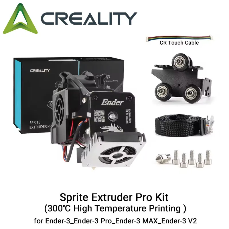 Creality Sprite Extruder Pro Kit  Direct Drive All Metal Hotend 300℃ High Temperature Retrofit For