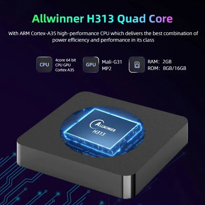 Q96 ATV Smart ATV Box Android 10 Allwinner H313 Quad core Dual 4G 5G Wifi BT5.2 4K HD Voice Assistant PK Q1 ATV TV Box IPTV