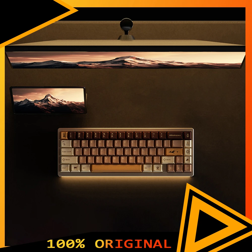 

Weikav Nut65-CU Mechanical Keyboard Tri Mode Wireless Keyboard Aluminum Gaming Keyboard Kit Brass Counterweight PC Accessories