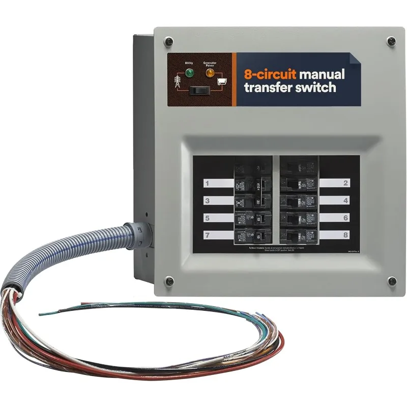 

6852 Home Link Upgradeable Transfer Switch Kit: Power Your Home with Confidence, 30 Amp, Multi