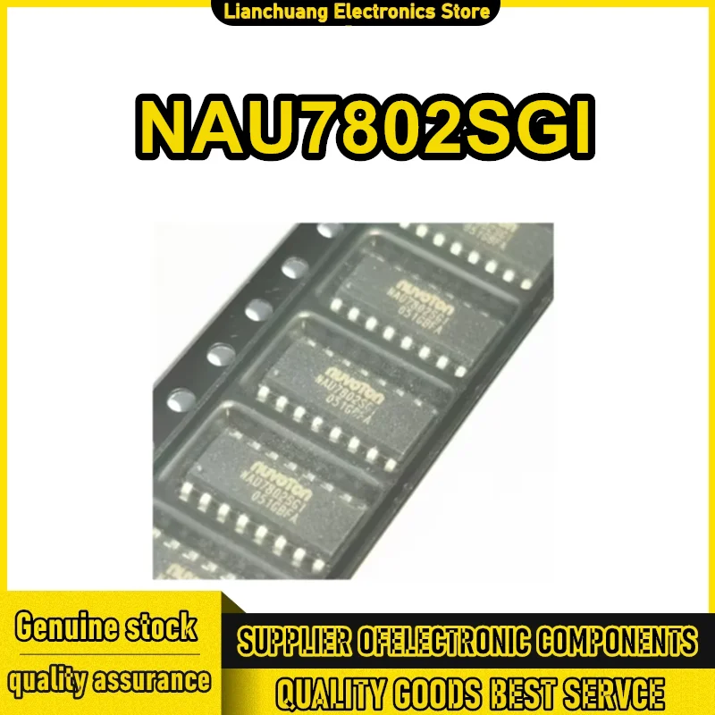 

10 шт. NAU7802 NAU7802SGI SOP16 IC чипсет новый оригинальный на складе