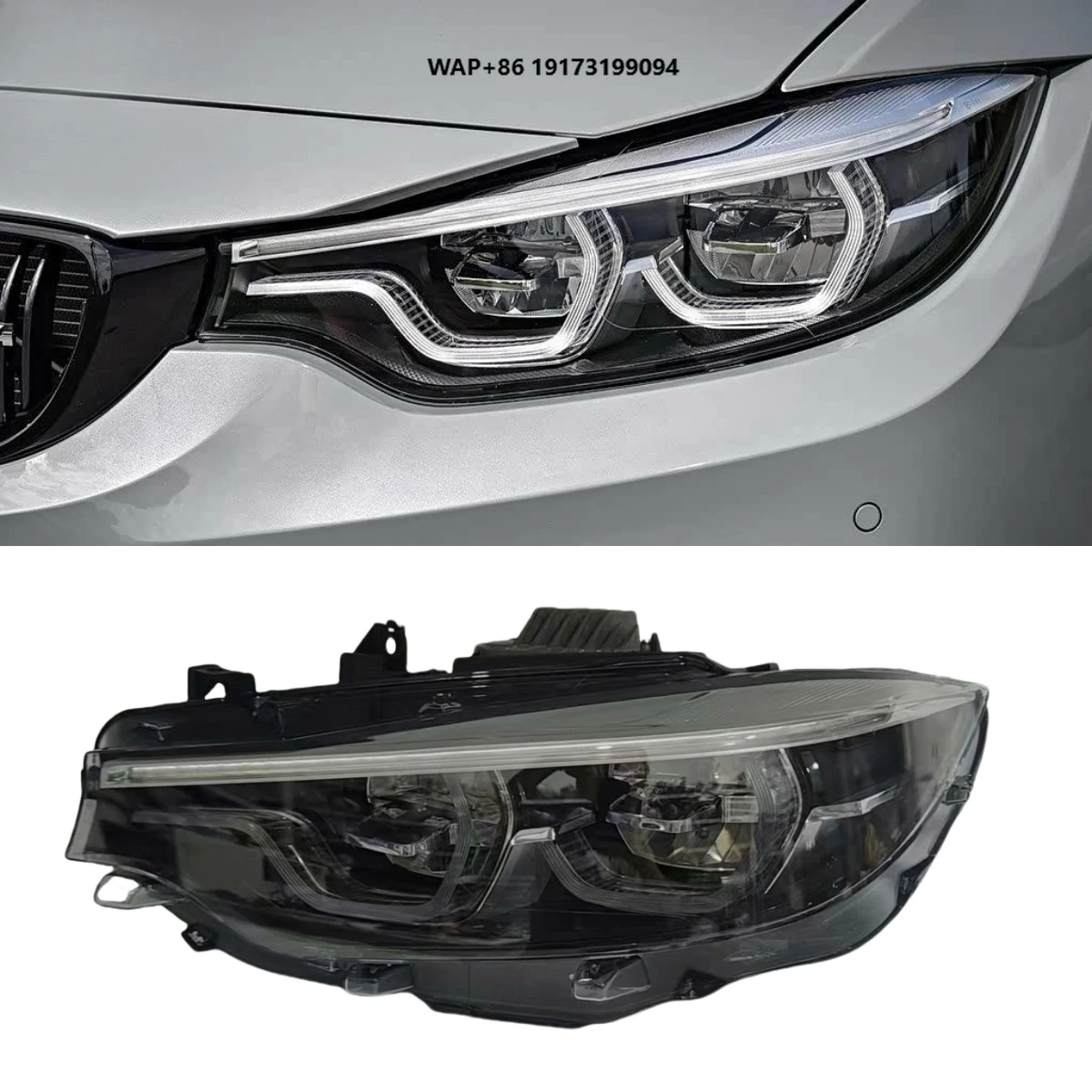 

For BMW-F32 LED Headlights 2017-2020 BMW-4 Series F32 F36 420i 428 430i 435i M3 M4 Original Matrix Headlights