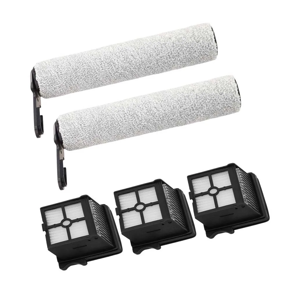 Replacement Roller Brush Bar with HEPA Filter Set Compatible with For Prosceni for f10 Ultra Wet and Dry Vacuum Cleaner