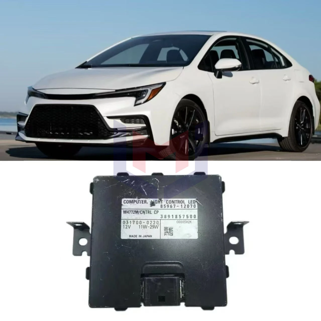 

Для Corolla 85967-12070 3891857500 8596712070 Подходящие фары дневные ходовые огни модуль привода указателя поворота компьютер