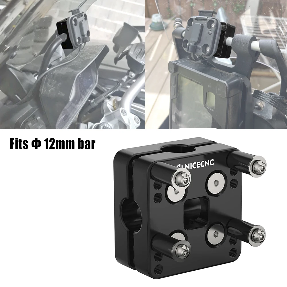 

For BMW R1200GS R1250GS R1200 R1250 GS GSA Phone AMPS Holder GPS Navigator Mount Brackets for Yamaha Tenere 700 XTZ700 XTZ1200
