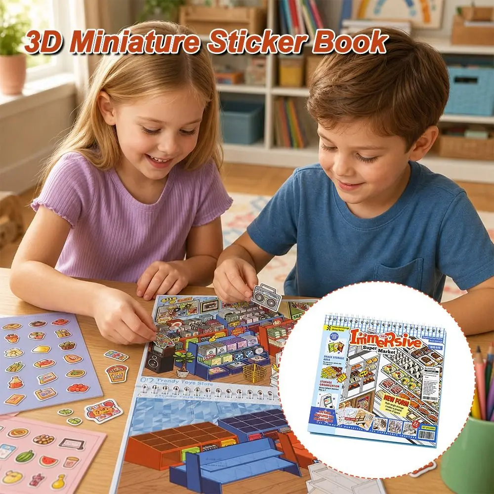 supermarket-3d-miniature-sticker-book-gourmet-paradise-exquisite-illustrations-immersive-storage-sticker-book-immersive-storage
