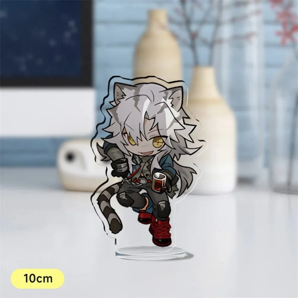 Diy Arknights Exusiai Anime Game Peripherals Custom Acrylic Board Figure Stand Model Desktop Ornament Originality Holiday Gifts