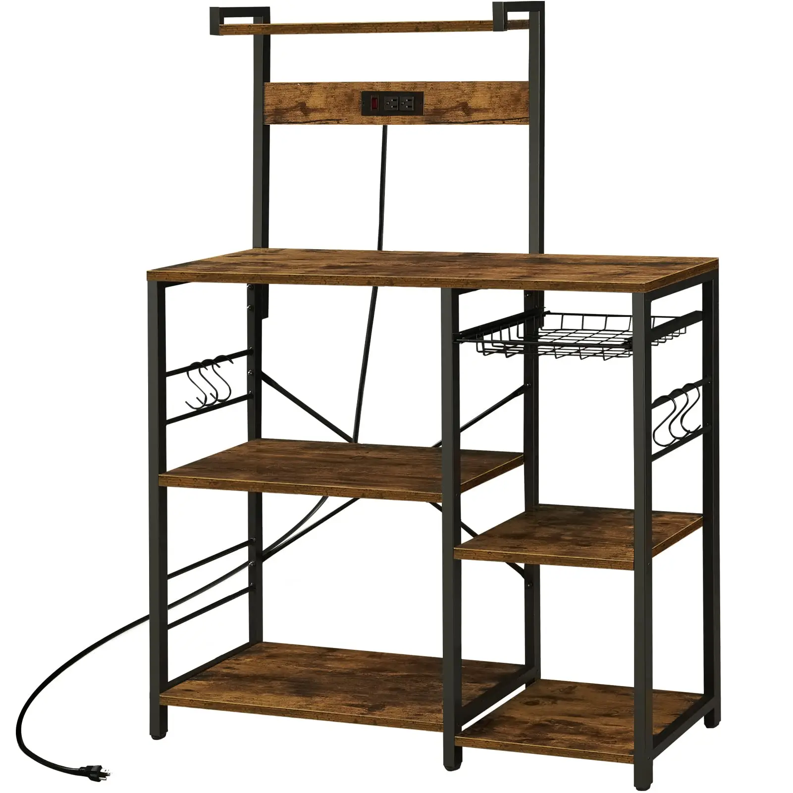 Modern Design Kitchen Storage Rack Microwave Rack Spice Bread Rack